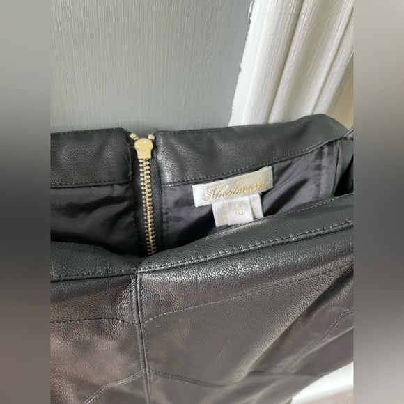 Shoshanna Faux Leather Dress - Picture 7 of 7